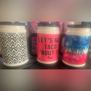 Victoria’s Secret chug mugs